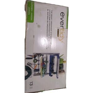 Slim Rolling Storage Cart 4 Tier Bathroom Organizer Utility Cart Mobile (F6)